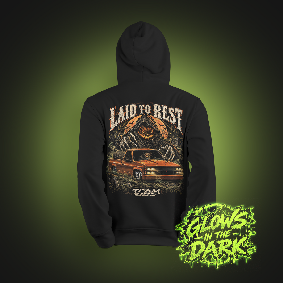Laid to Rest Hoodie (Glow in the Dark) - LIMITED TIME