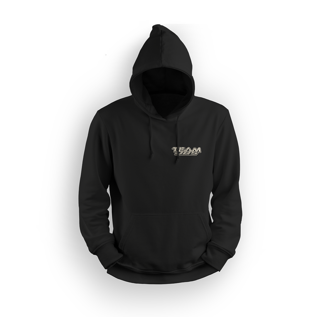 Laid to Rest Team OBS hoodie, front – Halloween left chest logo