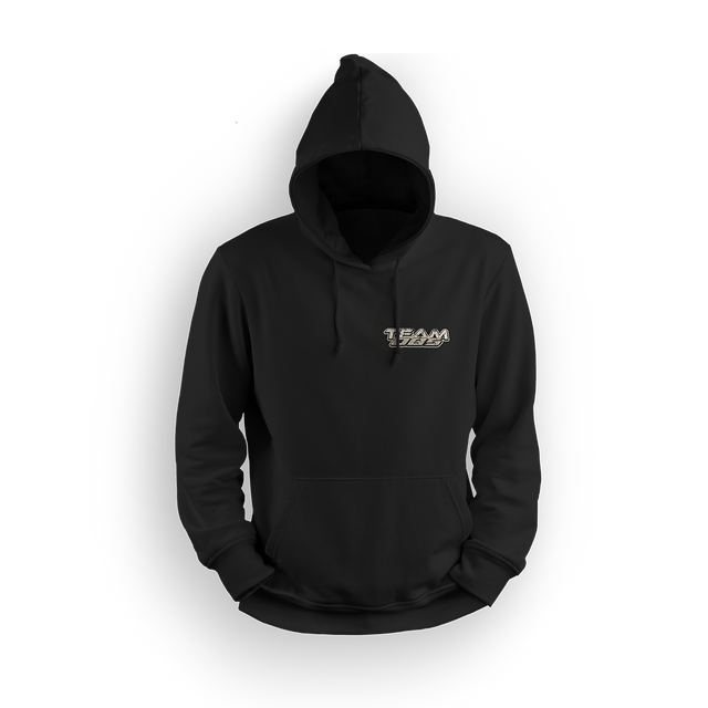 Laid to Rest Team OBS hoodie, front – Halloween left chest logo